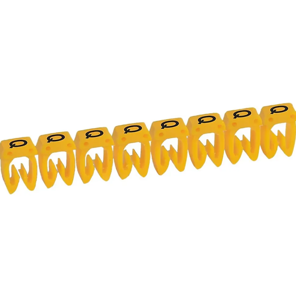 038346 Legrand - Boite De 300 Repères Cab 3 Pour Fils 1,5mm² à 2,5mm² - Marquage Lettre Q