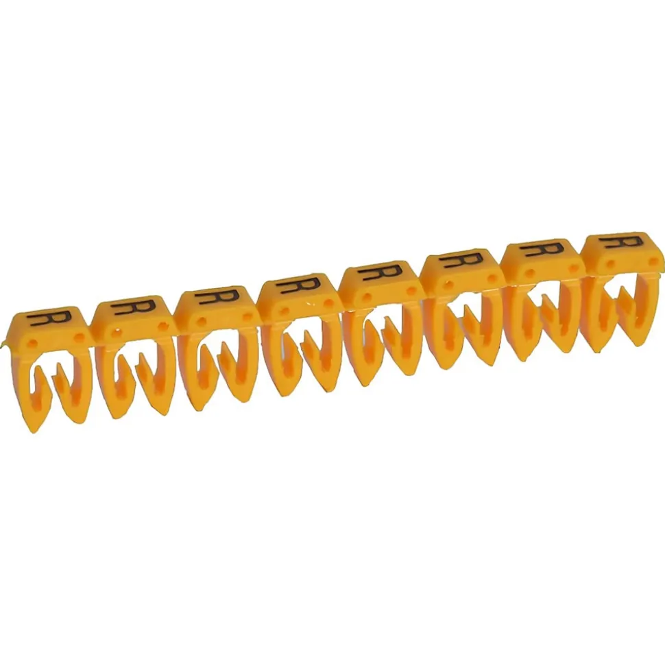 038317 Legrand - Boite De 300 Repères Cab 3 Pour Fils 0,5mm² à 1,5mm² - Marquage Lettre R