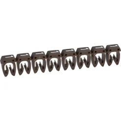 038231 Legrand - Boite De 800 Repères Cab 3 Pour Fils 4mm² à 6mm² - Marquage Chiffre 1 Brun