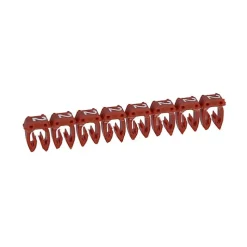 038212 Legrand - Boite De 1200 Repères Cab 3 Pour Fils 0,5mm² à 1,5mm² - Marquage Chiffre 2 Rouge