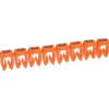 038213 Legrand - Boite De 1200 Repères Cab 3 Pour Fils 0,5mm² à 1,5mm² - Marquage Chiffre 3 Orange