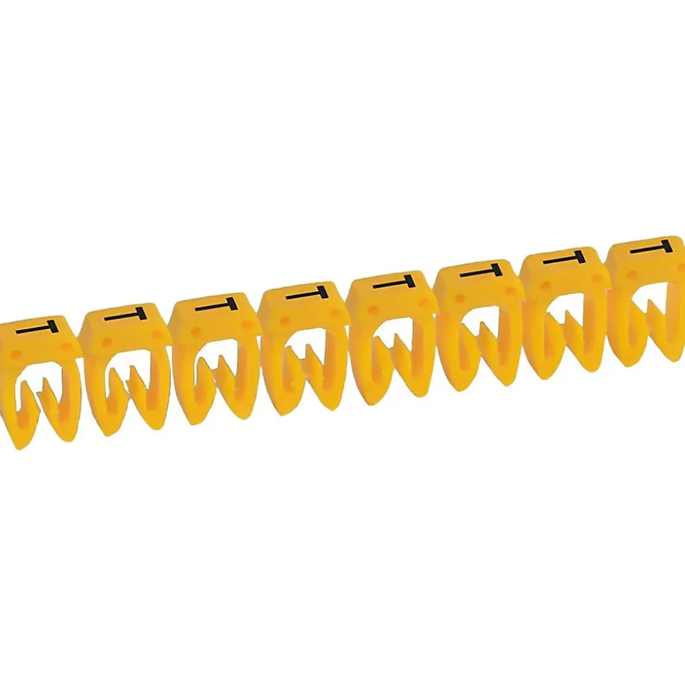 038319 Legrand - Boite De 300 Repères Cab 3 Pour Fils 0,5mm² à 1,5mm² - Marquage Lettre T
