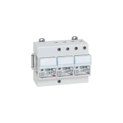 003973 Legrand - Parafoudre Triphasé + Neutre De Type 2 Autoprotégé - 12ka - Report De Signalisation