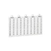 039520 Legrand - Plaque De Repères Pour Bloc De Jonction Viking 3 - Pas 6mm - Chiffres 1 à 100