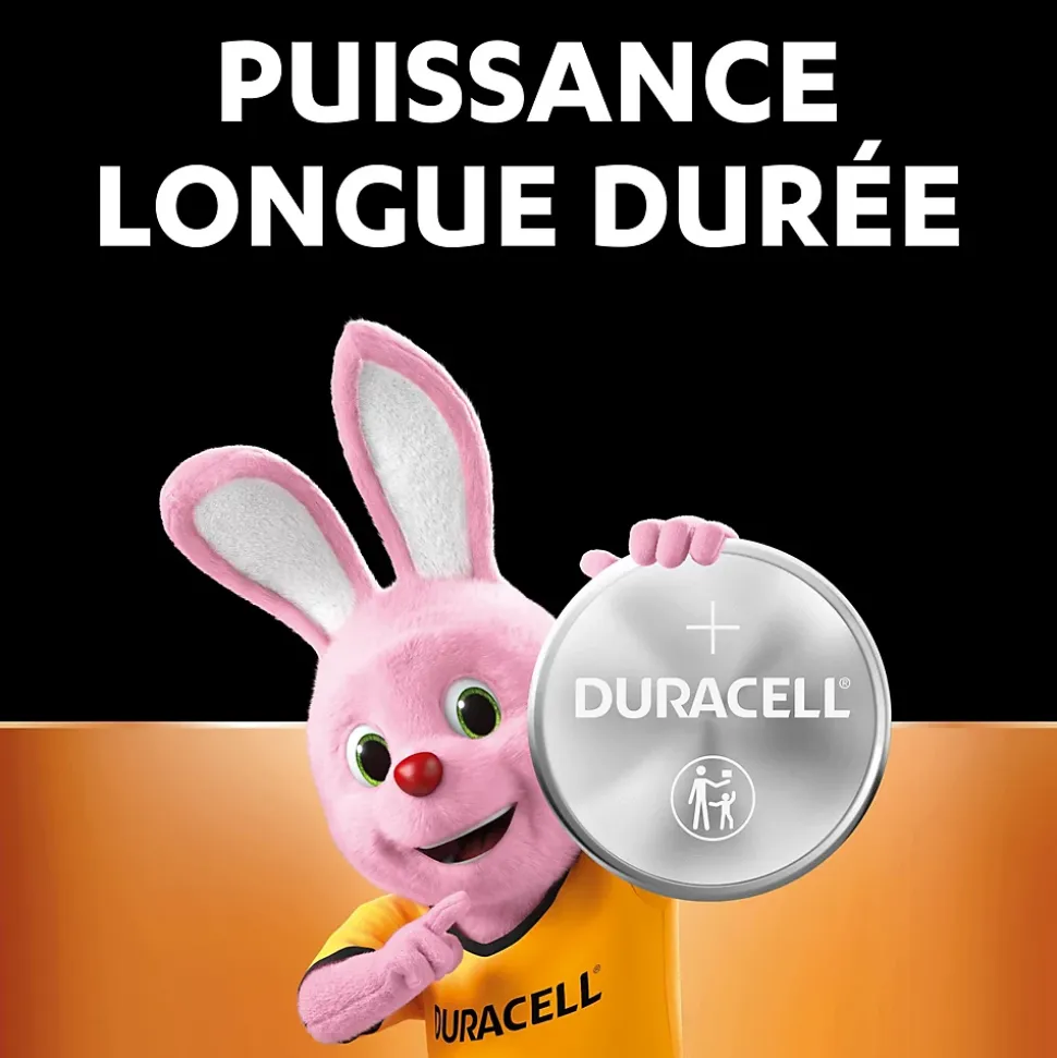 2 piles bouton CR 2430 - Duracell - 3V