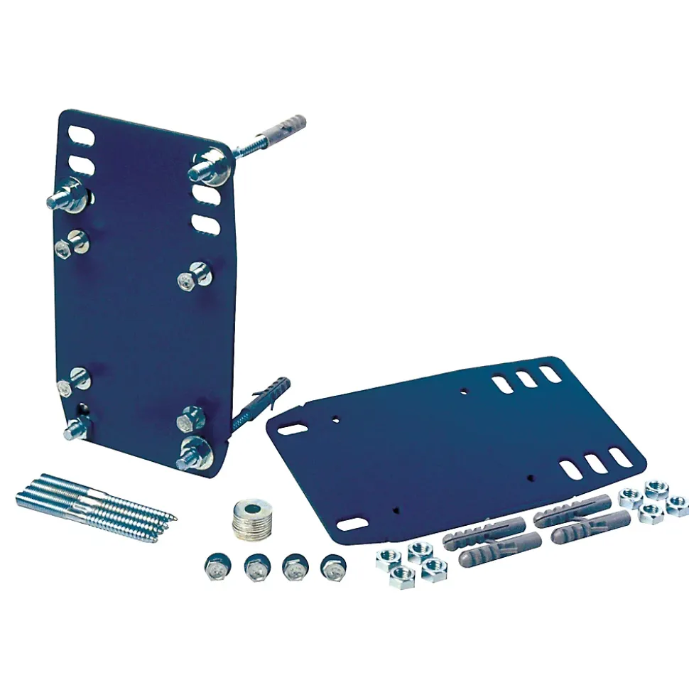 2 plaques de fixation SOMFY pour support irrégulier