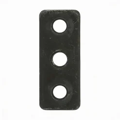 4 platines 3 trous ø7 mm x L. 39 mm x l. 16 mm