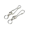 2 porte-mousquetons simple Diall 6 cm