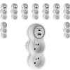 10 prises 2x16A + 2 ports USB A/C - Zenitech