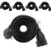 5 prolongateurs HO5vv-F 3G1,5mm² - Zenitech