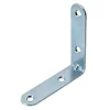 20 équerres de chaise acier zingué 40 mm Vynex