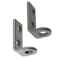 4 équerres taraudées L. 35 x l. 16 x P. 22 mm