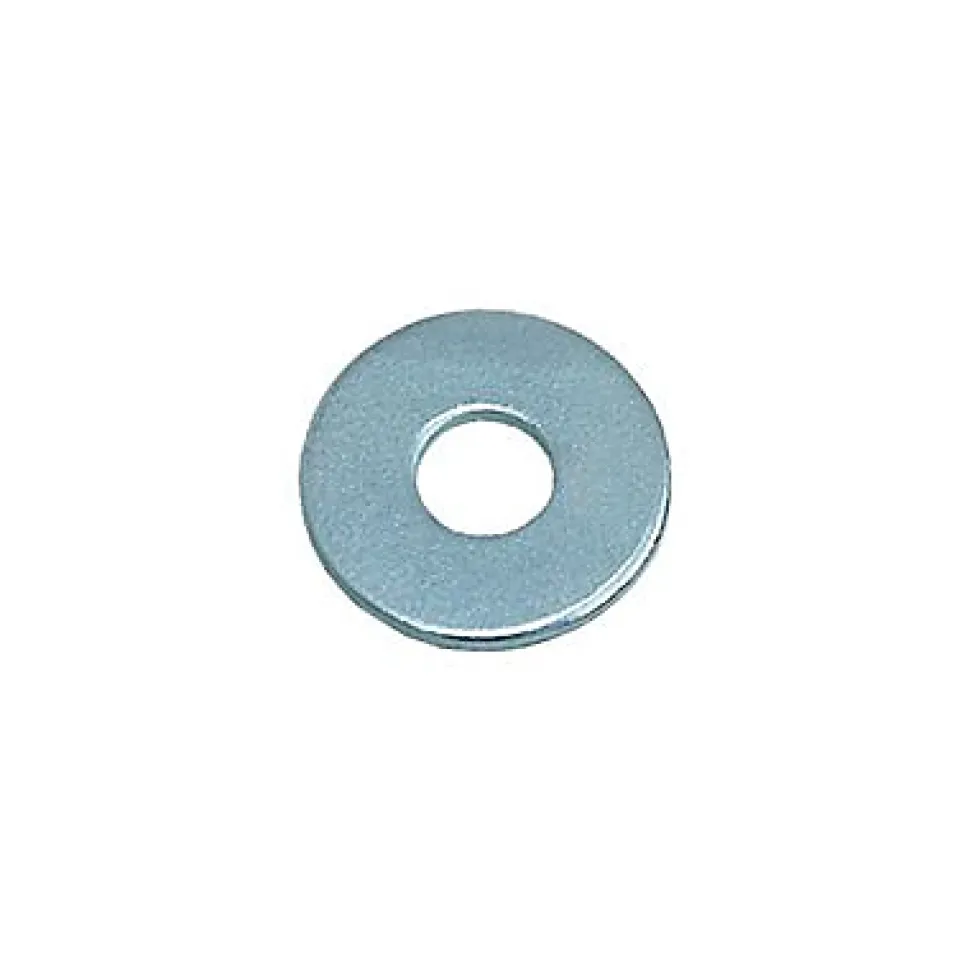 4 rondelles plates larges Diall acier zingué Ø12 mm