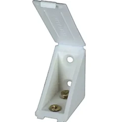 12 tak'ecker plastique blanc 40 x 40 mm