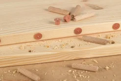 40 tourillons Wolfcraft ø8 x 40 mm Hêtre
