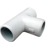 2 tés de raccordement Diall gris ø20 mm