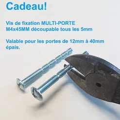 6 Un. poignées de meuble en noir rouille tiroir classique - entraxe 96MM
