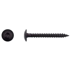 100 Vis Bois pour Penture Torx 6 x 60 mm - Zingué Noir - D-Work