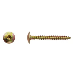 200 Vis Bois pour Penture Torx 6 x 50 mm - Zingué Bichro - D-Work