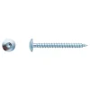 200 Vis Bois pour Penture Torx 6 x 50 mm - Zingué blanc - D-Work