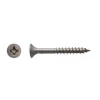 200 Vis Bois Tête Fraisée Pozidriv F/Partiel 3.5 x 35 mm - Inox A4 - D-Work