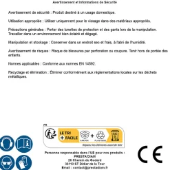 200 Vis Bois Tête Fraisée Torx T20 4 x 30 mm - Inox A2 - D-Work