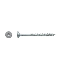 50 Vis Charpente Bois FWX Tête Cylindrique Plate Torx TTX40 Filet DXAS+ 8 x 360 mm - Zingué Cr3 WAX - D-Work