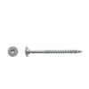 100 Vis Charpente Bois FWX Tête Cylindrique Plate Torx TTX40 Filet DXAS+ 8 x 30 mm - Zingué Cr3 WAX - D-Work