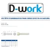 200 Vis Métaux Tête Cylindrique 6 Pans Creux CHC 6 x 16 mm - DIN 912 - Polyamide - D-Work