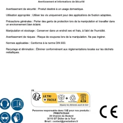 200 Vis Métaux Tête Hexagonale F/Total 8 x 25 mm - DIN 933 - Inox A2 - D-Work