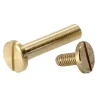 2 vis relieurs laiton Diall M4 Ø10 x L.20 mm