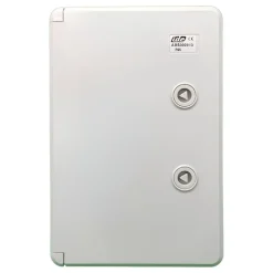 Abs302013 Ide Coffret Abs étanche Ip65 300x200x130 Porte Opaque - Avec Plaque De Montage