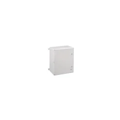Abs504024 Ide Coffret Abs étanche Ip54 500x400x240 Porte Opaque - Avec Plaque De Montage