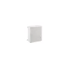 Abs504018 Ide Coffret Abs étanche Ip54 500x400x180 Porte Opaque - Avec Plaque De Montage