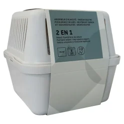 Absorbeur d'humidité 20m² + 1 recharge sachet 500g