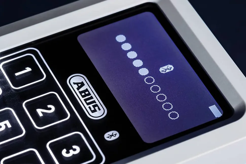 ABUS Clavier Numerique Bluetooth Blanc HomeTec Pro