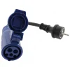 Adaptateur caravane femelle CEE17 en mâle 16A Zenitech