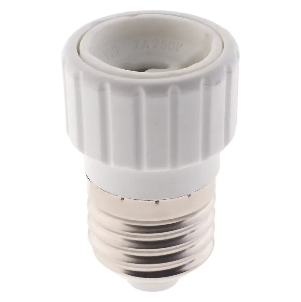 Adaptateur de douille E27 vers GU10 à visser - Zenitech