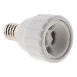 Adaptateur de douille E14 vers GU10 à visser - Zenitech
