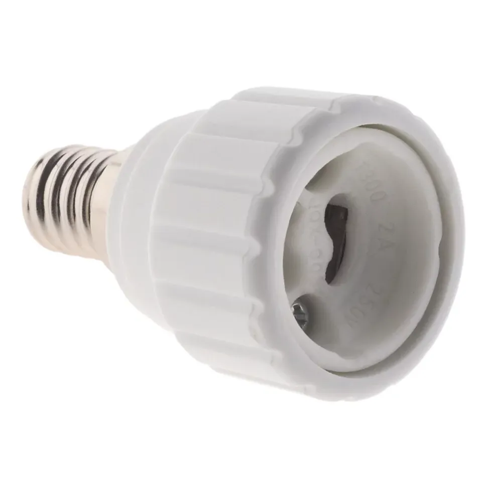 Adaptateur de douille E14 vers GU10 à visser - Zenitech