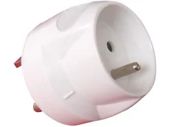 Adaptateur Mâle 20A en femelle 16A blanc Diall
