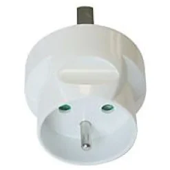 Adaptateur Mâle 20A en femelle 16A blanc Diall