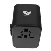 Adaptateur prise voyage universel - 5 ports USB - Voltman
