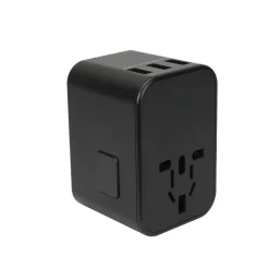 Adaptateur prise voyage universel - 5 ports USB - Voltman