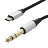 Adaptateur USB C mâle vers Jack 6.35mm mâle