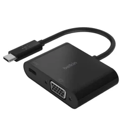 Adaptateur USBC vers VGA 60W PD Belkin noir