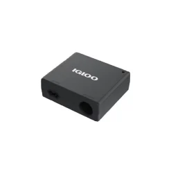 Adaptateur 230V vers 12V IGLOO avec câble détachable 230V noir compact