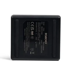 Adaptateur 230V vers 12V IGLOO avec câble détachable 230V noir compact