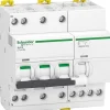 A9de7720 Disjoncteur Différentiel Triphasé 3p+n 20a - 300ma - 6ka - Type Ac Courbe C - Schneider Icv40n