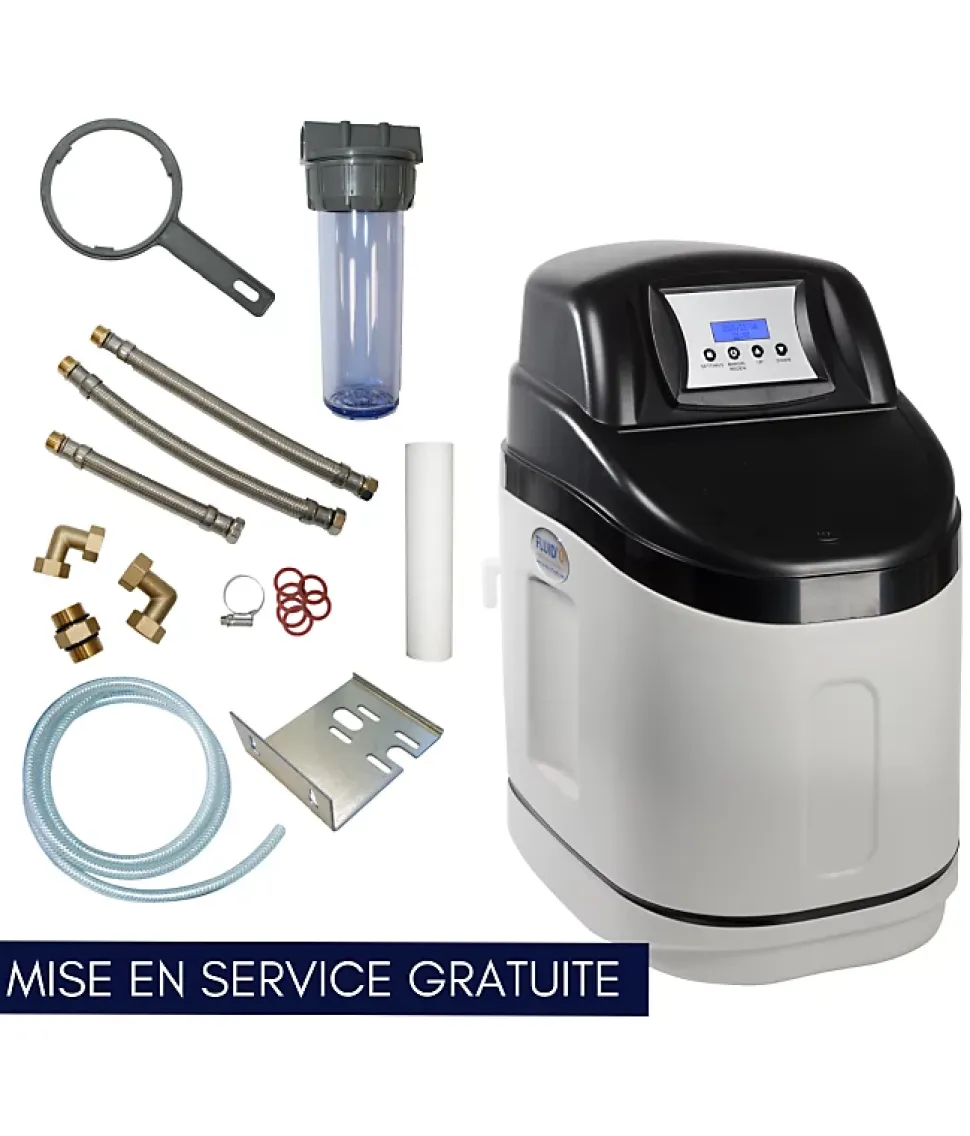 Adoucisseur Apic MELITE 12.5L avec Accessoires + Mise en Service Gratuite
